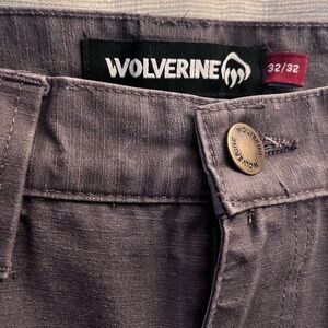 Wolverine Dark Grey Cargo Pants with Utility Pockets